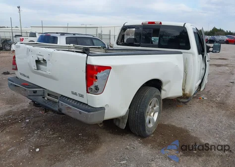2007 Nissan Titan Se из США, поврежденный, VIN 1N6BA06B57N205998